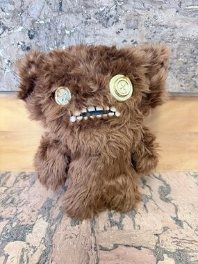 Fuggler Gold Edition Grumpy Grumps Monster Plush with Button Eyes